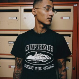 Camiseta Supreme x Corteiz Tee