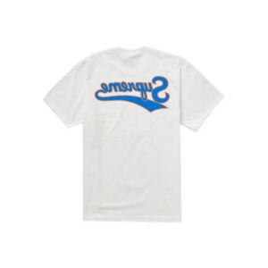 Camiseta Supreme Backwards Branca